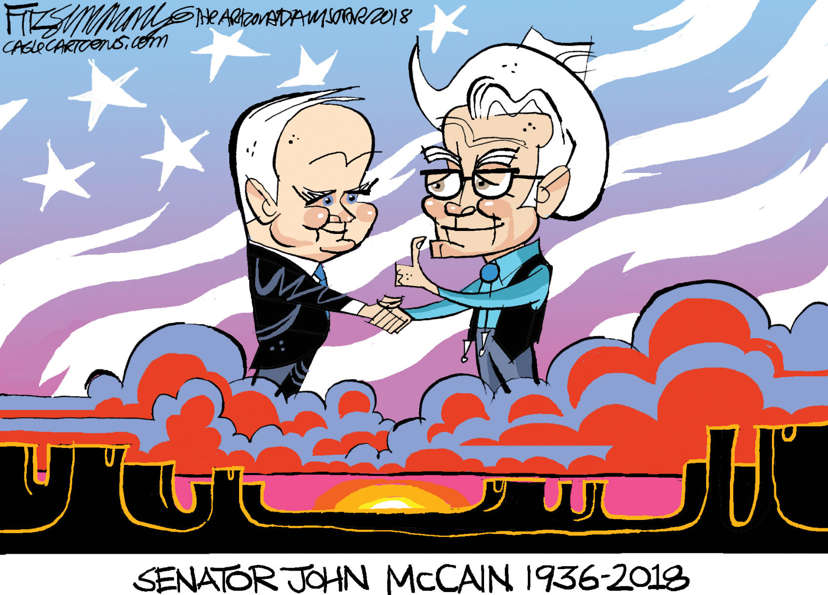 Fitz remembers John McCain